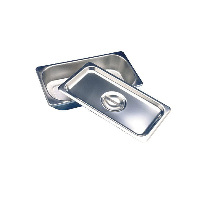 AMG Medical Instrument Tray, Stainless Steel, W6-1/2" x L10-1/2" x H2-1/2"