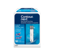Contour Next Blood Glucose Test Strip, 50 Strips