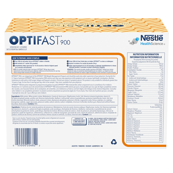 Nestle OPTIFAST 900 Meal Replacement