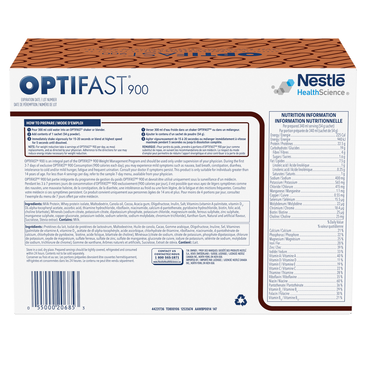 Nestle OPTIFAST 900 Meal Replacement