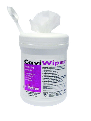 CaviWipes Surface Disinfectant Wipe 6" x 7"