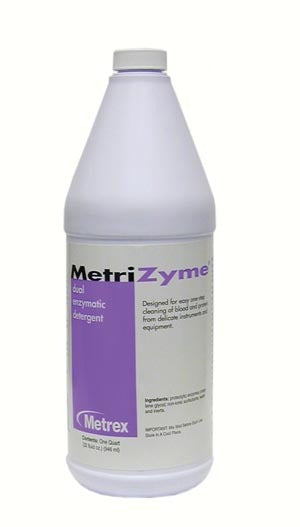 MetriZyme Dual-Enzyme Instrument Cleaner Solution 32 oz.