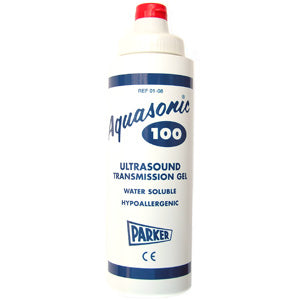 Aquasonic 100 Ultrasound Gel Blue 250 mL Bottle Blue