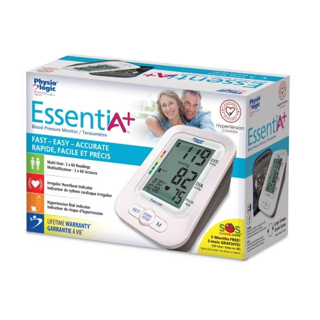 Physio Logic EssentiA+ Blood Pressure Monitor