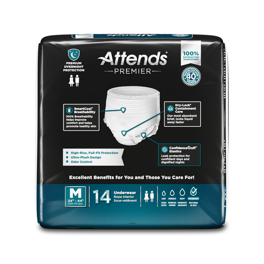 Attends Premier Underwear, Medium