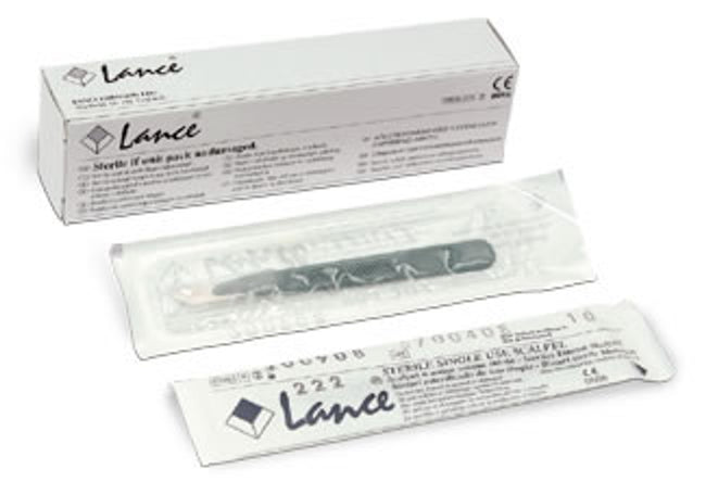 AMG Sterile Scalpel Blade with Handle Size 10