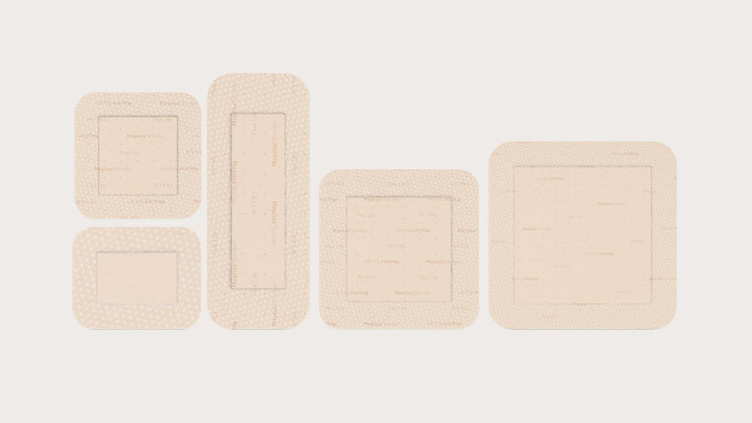 Mepilex Border Flex Lite Foam Dressing 1.5" x 2"