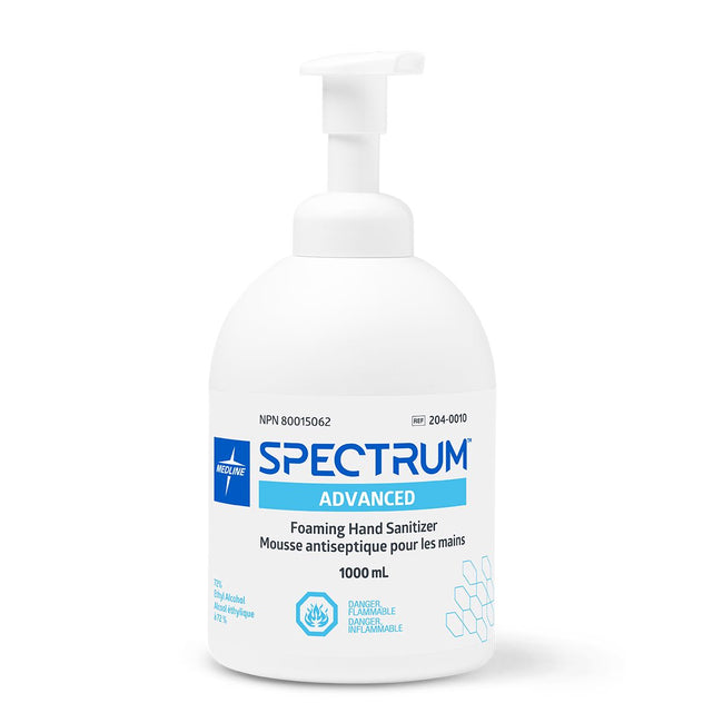Spectrum Advanced 72% Alcohol Foam Hand Sanitizer, 1 L