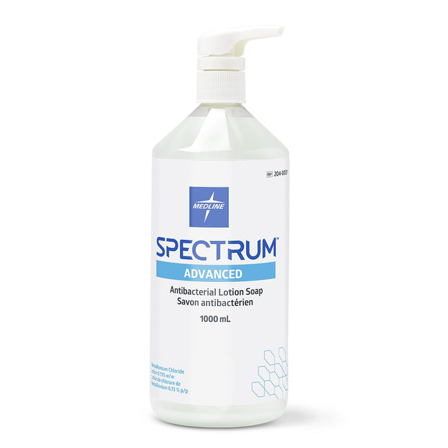 Advanced Antibacterial Lotion Hand Soap, 1 L, Pump Bottle