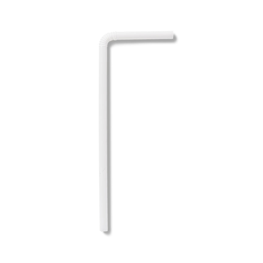 Alliance Flexible Elbow Straw 20 cm x 6 mm Unwrapped