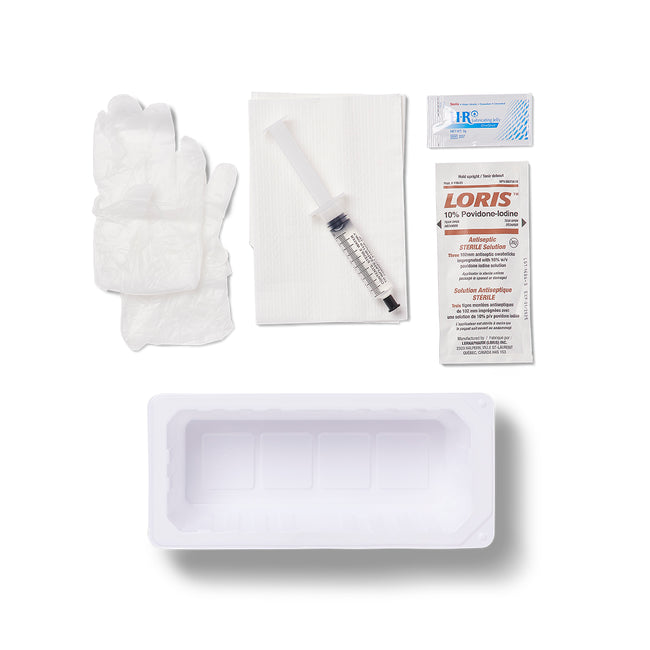 Alliance Foley Catheter Tray with Pre-Filled Syringe 10 cc