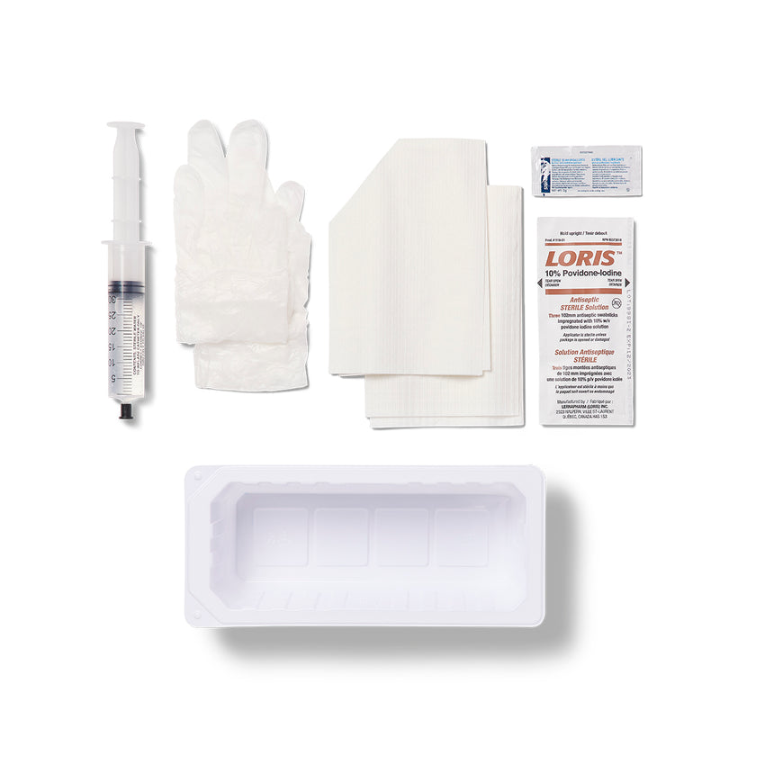 Alliance Healthcare Catheter Tray with 30 cc Pre-Filled Syringe 30 cc