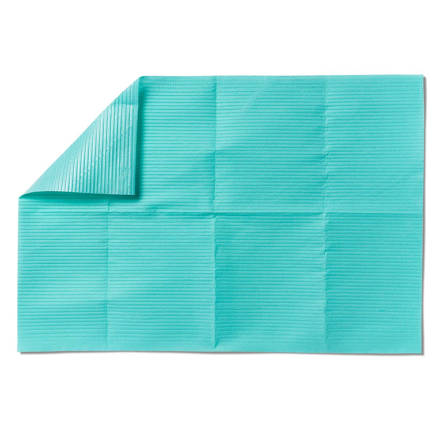 Alliance Dental Bib 13" x 19" Aqua