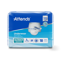 Attends Ultimate-Absorbency Incontinence Underwear - L 44"-58"