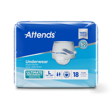 Attends Ultimate-Absorbency Incontinence Underwear - L 44"-58"