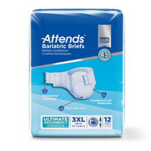 Attends Bariatric Briefs - 3XL 70"-100" Bariatric