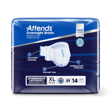 Attends Overnight Briefs - XL 58"-63"