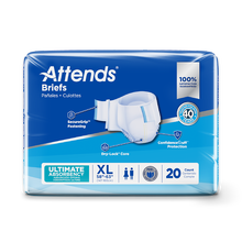 Attends Ultimate-Absorbency Briefs - XL 58"-63"