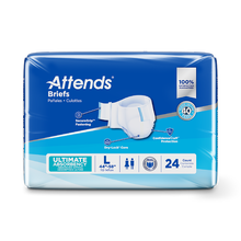 Attends Ultimate-Absorbency Briefs - L 44"-58"