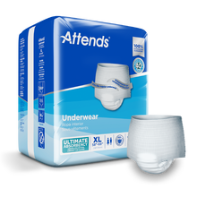 Attends Ultimate-Absorbency Incontinence Underwear - XL 58"-68"