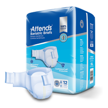 Attends Bariatric Briefs - 3XL 70"-100" Bariatric