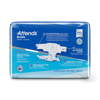 Attends Ultimate-Absorbency Briefs - M 32"-44"