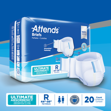 Attends Ultimate-Absorbency Briefs - R 44"-56"