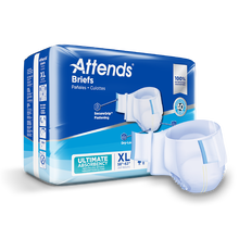 Attends Ultimate-Absorbency Briefs - XL 58"-63"