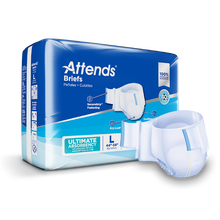 Attends Ultimate-Absorbency Briefs - L 44"-58"