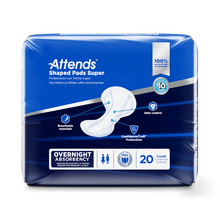 Attends Shaped Pads  Plus - Super 24.5"