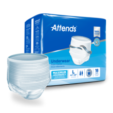 Attends Incontinence Underwear - L 44"-58"