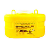 BD Single-Piece Sharps Container 3.1L Yellow