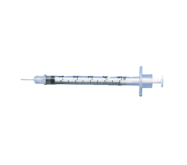 BD Standard Tuberculin Syringe with PrecisionGlide Needle 0.5cc 27 G x0.5"