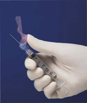 BD Eclipse Safety Needle 25G x 1"