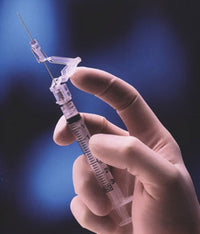 BD SafetyGlide Needle 23 G x 1"
