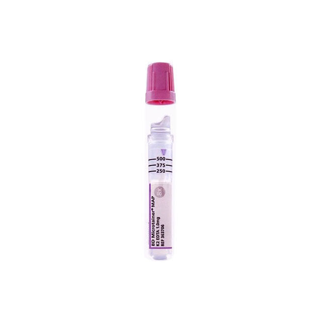 BD Microtainer MAP Microtube for Automated Processes 1.0mg 13 x 75 mm Plastic Tube