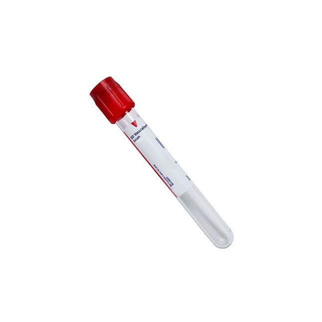 BD Vacutainer Serum Tube with Hemogard Closure 10mL 16 x 100 mm Glass Tube