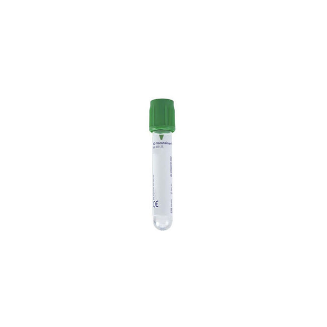 BD Vacutainer Heparin Tube with Hemogard Closure 2mL 13 x 100 mm
