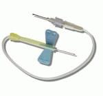 BD Safety-Lok Winged Blood Collection Set with Luer Adaptor 25G x 3/4″ Darkblue Tubing 7"