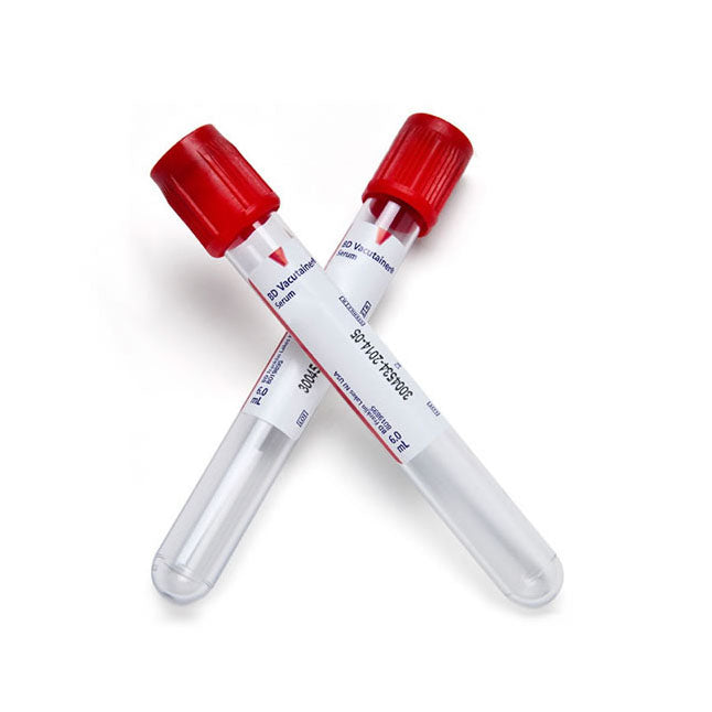 BD Vacutainer Serum Tube with Hemogard Closure 10mL 16 x 100 mm Plastic Tube