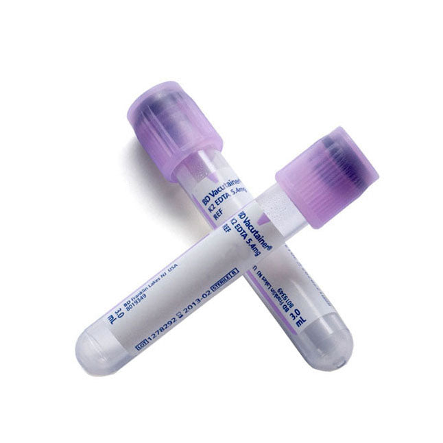 BD Vacutainer EDTA Tube 2mL 13 x 75 mm