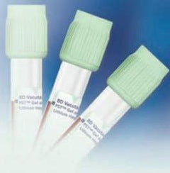 BD Vacutainer PST Tube with Hemogard Closure, Light Green 4.5mL 13 x 100 mm