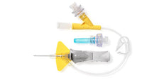 BD Nexiva Closed IV Catheter System with BD Q-Syte Needle-Free Connector Dual Port 24 G x 0.56"  Yellow