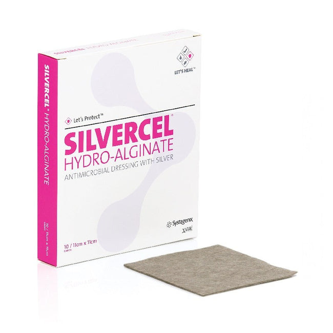 3M Silvercel Hydro-Alginate Antimicrobial Dressing with Silver 1" x 12"
