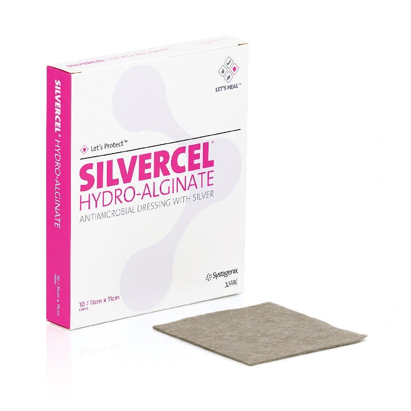 3M Silvercel Hydro-Alginate Antimicrobial Dressing with Silver 1" x 12"