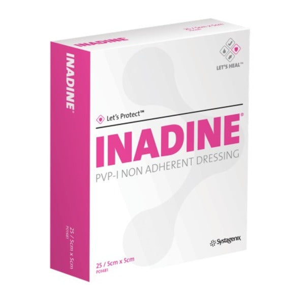 INADINE (PVP-I) Non-Adherent Dressing 2" x 2"