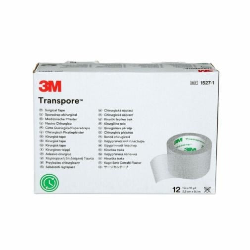 3M Transpore Perforated Transparent Tape 2" x 10 yd.