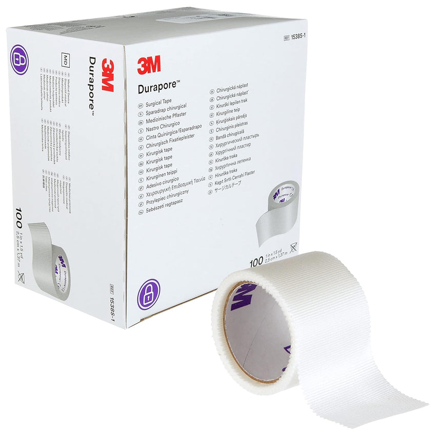 3M Durapore Silk-Like Cloth Tape 1"