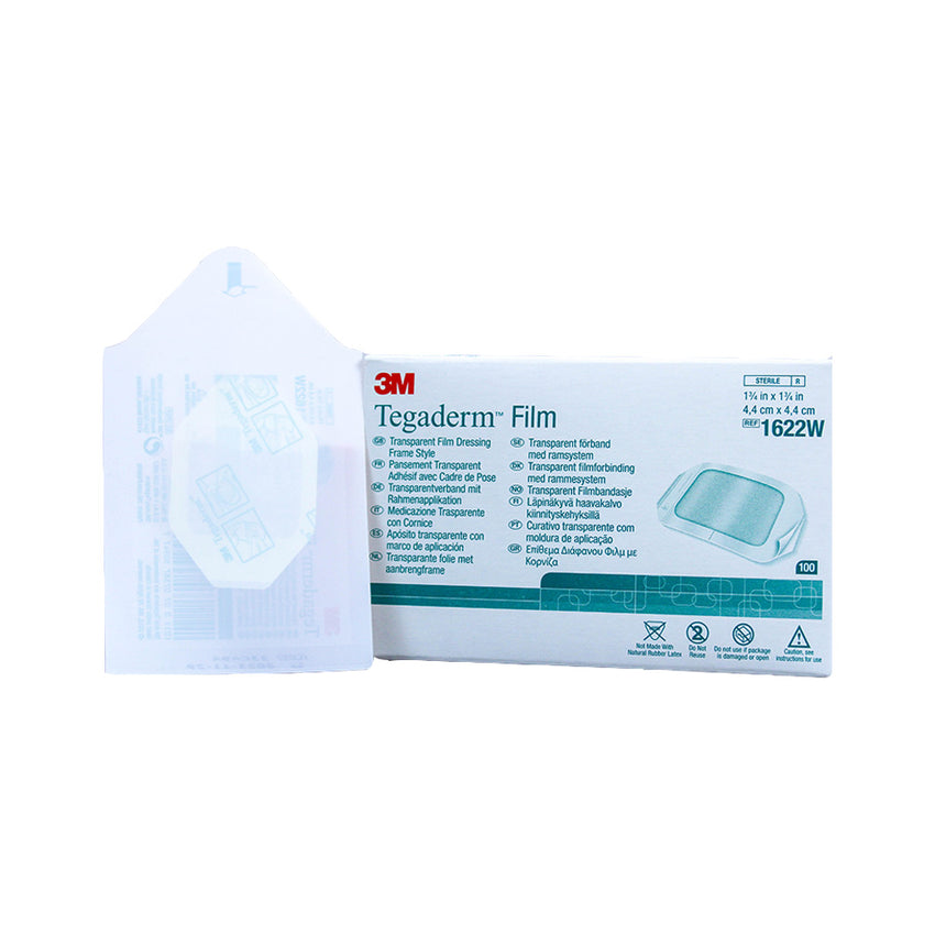3M Tegaderm Transparent Dressing 1.75" x 1.75"
