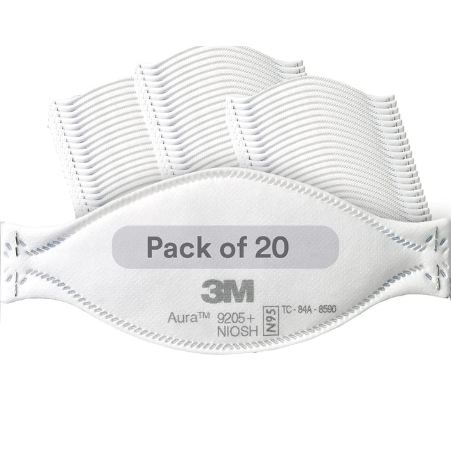 AURA N95 Particulate Respirator Surgical Mask Fluid Resistant Regular size